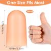 20 Pcs Rubber Thumb Protector, Silicone Finger Guards, Reusable Waterproof Finger Protection Covers for Cooking, Crafts, Writing view 4