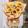 GANAZONO 45 Sheets Kraft Tissue Paper Bouquet Wrappers Natural Brown Flower Wrapping Paper for Packaging and Craft DIY Supplies view 4