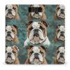 Funny English Bulldog Scale for Body Weight Safe Rounded Corners Tempered Glass Digital Bathroom Scale LED Display 400lb Capacity Weight Scales with High Precision Sensors view 1