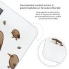 Kiwi Birds Cute Scale for Body Weight Safe Rounded Corners Tempered Glass Digital Bathroom Scale LED Display 400lb Capacity Weight Scales with High Precision Sensors view 4