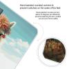 Mexican Llama Cactus Scale for Body Weight Safe Rounded Corners Tempered Glass Digital Bathroom Scale LED Display 400lb Capacity Weight Scales with High Precision Sensors view 4