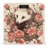 Opossum and Roses Scale for Body Weight Safe Rounded Corners Tempered Glass Digital Bathroom Scale LED Display 400lb Capacity Weight Scales with High Precision Sensors view 1