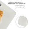 Yellow Pomeranian Scale for Body Weight Safe Rounded Corners Tempered Glass Digital Bathroom Scale LED Display 400lb Capacity Weight Scales with High Precision Sensors view 4