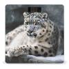 Snow Leopard Scale for Body Weight Safe Rounded Corners Tempered Glass Digital Bathroom Scale LED Display 400lb Capacity Weight Scales with High Precision Sensors view 1