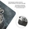 Snow Leopard Scale for Body Weight Safe Rounded Corners Tempered Glass Digital Bathroom Scale LED Display 400lb Capacity Weight Scales with High Precision Sensors view 4