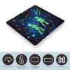 Glow in The Dark Scale for Body Weight Safe Rounded Corners Tempered Glass Digital Bathroom Scale LED Display 400lb Capacity Weight Scales with High Precision Sensors view 3