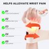 2PCS Ulnar Wrist Brace for Right & Left Hand, Ultra-Thin Elastic Wrist Wrap Compression for TFCC Tear and Repetitive Wrist Use Injury, Wrist Support for Carpal Tunnel, Tendonitis, Pain Relief (Beige) view 2