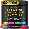 kukaly Creatine Monohydrate Gummies for Men & Women, Creatine Gummies Sugar Free, Mixed Flavored with L-Taurine, BCAA 2:1, B12 B6 for Boost Strength, Focus & Endurance, Vegan, Non-GMO, 60pcs view 1