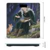 Forest Witch Scale for Body Weight Safe Rounded Corners Tempered Glass Digital Bathroom Scale LED Display 400lb Capacity Weight Scales with High Precision Sensors view 2