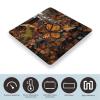 Monarch Butterflies Scale for Body Weight Safe Rounded Corners Tempered Glass Digital Bathroom Scale LED Display 400lb Capacity Weight Scales with High Precision Sensors view 3