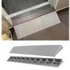 100CM Thickened Anti-Slip Plastic Sloping Mat, Indoor Threshold Step Transition Board, High Load-Bearing Capacity(Black,100 * 10 * 3cm) view 3