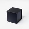 Geoto 3x3x3in | 7.6x7.6x7.6cm XXS Cube Size Luxury Candle Packaging Box, Rigid Cardboard Chocolate Packaging Boxes Wholesale (Black) view 1