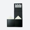 Geoto 3x3x3in | 7.6x7.6x7.6cm XXS Cube Size Luxury Candle Packaging Box, Rigid Cardboard Chocolate Packaging Boxes Wholesale (Black) view 3