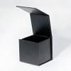 Geoto 3x3x3in | 7.6x7.6x7.6cm XXS Cube Size Luxury Candle Packaging Box, Rigid Cardboard Chocolate Packaging Boxes Wholesale (Black) view 4