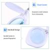 UYCVT Magnifier Floor Standing with Led Gooseneck Lamp 2X for Reading, Crafts, Crocheting, Knitting, Sewing Or Makeup Living Room view 2