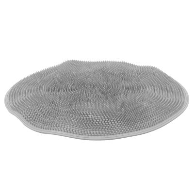 FELTECHELECTR Back Scrubber Mat with Suction Cups and Anti-Skid Foot Scrubber for Shower Floor Massage Bath Cushion for Shower Wall Cleaning for Seniors and Adults