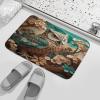 Owl2 Bathroom Rug Extra Soft Coral Fleece Shower Mat Super Absorbent Quick Dry Bath Mats for Bathroom Washable Kitchen Carpet Non-Slip Small Area Rug view 4