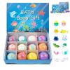 Bath Bombs with Toys Inside, Easter Fizzy Bubble Bath Bombs Gift Set with Surprise Inside (*1) view 1