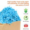 Crinkle Paper Filler Crinkle Paper Filler, Shredded Paper For Gift Baskets Boxes Bags, Grass Cushion Crinkle Cut Papers Shred For Bridesmaid Proposal Weddings Birthdays , 5oz Gift Wrapping Decoration view 2