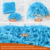 Crinkle Paper Filler Crinkle Paper Filler, Shredded Paper For Gift Baskets Boxes Bags, Grass Cushion Crinkle Cut Papers Shred For Bridesmaid Proposal Weddings Birthdays , 5oz Gift Wrapping Decoration view 3