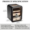 110 Cigar Electric Humidor Cabinet with Smart Control, Digital Thermometer & Lock, Maintains Optimal RH & Temperature for Cigar Preservation, Ideal for Enthusiasts view 3