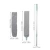 Abaodam Telescoping Gap Duster Set with Microfiber Cloth Heads, Retractable Long Handle Dust Cleaner Under Furniture, Sofa, Bed Crevice Cleaning Tool for Home Use view 2