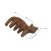 HEANUJJ Green Sandalwood Cat-Shaped Scalp Comb Wooden Massage Tool for Head and Body Acupoint Therapy Stress Relief Hair Massager for Home Use view 2
