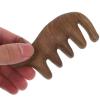 HEANUJJ Green Sandalwood Cat-Shaped Scalp Comb Wooden Massage Tool for Head and Body Acupoint Therapy Stress Relief Hair Massager for Home Use view 4