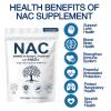 SEAFLEX NAC 600mg Non-GMO, Gluten Free,Organic NAC Supplement N-Acetyl Cysteine Capsules with NAD+ for Cellular & Lung Health, 300 Softgels view 4