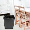 NineLife Basics 25pcs Thickened Black Garbage Bags 80x100cm Kitchen and Bathroom Trash Can Liners Sturdy Household Wastebasket Bags for Home Use view 4