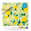 Bee's Wrap - Limited Edition - Beeswax Wraps for Food - Cut to Size 14x52" Beeswax Wrap Roll - Plastic Free Made in USA Reusable Natural Food Wrap - Fresh Squeeze Print view 1