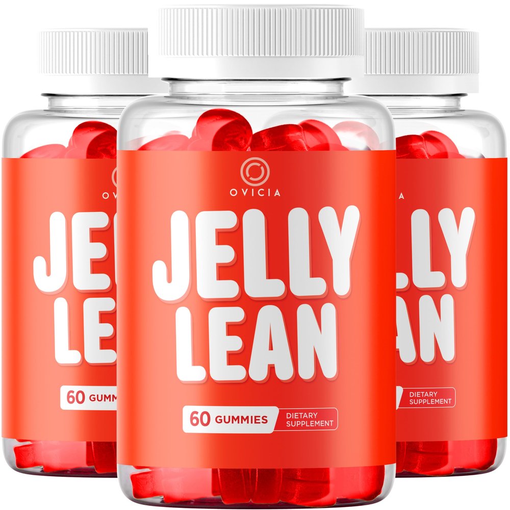 (3 Pack) Jelly Lean Gummies - Official Jelly Lean Gummys Advanced Premium Formula Maximum Strength, All Natural Daily JellyLean Vitamins Support For Overall Health & Wellness, 180 Gummies For 3 Months