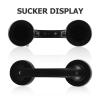 KICHOUSE Shower Grab Bar with Strong Suction Cup, Thickened Safety Handrail for Bathtub and Bathroom, Anti-Slip Support Handle for Elderly and Disabled, Black Suction Cup Bathroom Rail view 3