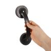 KICHOUSE Shower Grab Bar with Strong Suction Cup, Thickened Safety Handrail for Bathtub and Bathroom, Anti-Slip Support Handle for Elderly and Disabled, Black Suction Cup Bathroom Rail view 4