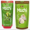 Mochi Creamy Matcha Latte & Coconut Soft Japanese Style Rice Cake Snack with Creamy Filling Gluten-Free, Low-Fat Asian Dessert Treat (12 Pieces per Bag) total 2 Pack view 1