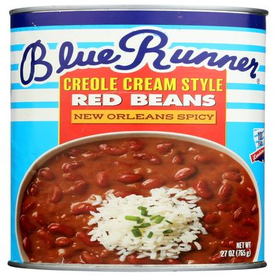 Blue Runner Red New Orleans Spicy Beans 16 oz (Pack of 12)