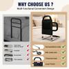 SANGYTUNG Bed Rails for Elderly Adults - ASTM Approved Adjustable Bed Cane with Non-Slip Ergonomic Handle & Storage Pocket, Bed Railings for Seniors Hold up to 350 LBS, Tool-Free view 4