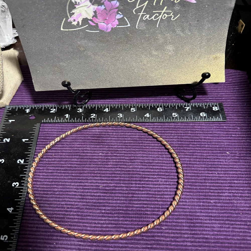 Copper Sacred Cubit Tensor Rings (3/4 Sacred Cubit)