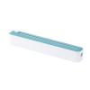 Compact Plastic Wrap Cutter with Adjustable Slide for Clean Cuts on Cling Film & More view 1