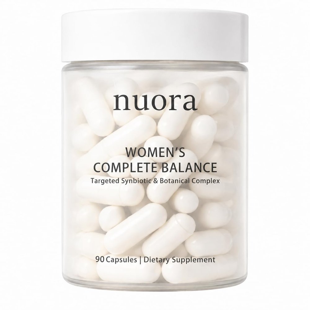 TACOHO Nuora Gut Health Capsules, Gut Biofilm Probiotic Ritual with Berberine, Digestive Balance Support for Women, Vegan, Gluten-Free, Non-GMO, 90 Capsules