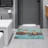 Otters Front Door Mat Waterproof Welcome Mats Absorbent Non-Slip Doormat Heavy Duty Entryway Rug Indoor Area Rug Low Profile Bath Mat for Home Outside Entrance 23.6"x15.7" view 4
