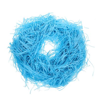 balacoo Blue Shredded Paper Filler 200g Crinkle Cut Paper Shreds for Box Basket Filling Packing Box Accessories Protective Packaging Material for Present Wrapping