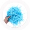 balacoo Blue Shredded Paper Filler 200g Crinkle Cut Paper Shreds for Box Basket Filling Packing Box Accessories Protective Packaging Material for Present Wrapping view 3