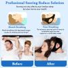 2 Pack Anti Snore Chin Strap for Sleeping, Jaw Tape Mouth Snoring Sleep Devices Stopper, Cpap Users Breathing Head Mouthpiece Solution to Keep Closed Mandibular Advancement Reducing Aids for Men Women view 2