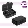 3/10/30 ml Peptide Case for Fridge, Room for Syringes and Skin Prep Wipes, Vial Holder, lid is Lined Ultra-Thick Sponge, Vial Storage Case Suitable for Fridge and Freezer view 2