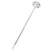 Hoement Retractable White Microfiber Dust Mop Triangle Head with Rotatable Handle, No-wash Handheld Floor Cleaning Mop for Home Use, Convenient Cleaning Tool for Hardwood and Vinyl Floors view 1