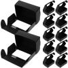 VILLCASE 50pcs Black Window Paper Boxes Cookie Holders Candy Packaging Mini Storage Boxes 856030mm for Party Baking and Homemade Soap Wrapping view 1
