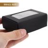 VILLCASE 50pcs Black Window Paper Boxes Cookie Holders Candy Packaging Mini Storage Boxes 856030mm for Party Baking and Homemade Soap Wrapping view 3