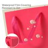 LFCXHTY Hot Pink Gift Bags 4.7 IN Square Gift Bags Square Paper Bag with Handles for Party Favor (Magenta, 4.7 x 4.7 x 4.7 in, 10 CT) view 4