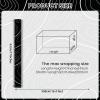 Liobelon Abstract Topographic Map Wrapping Paper Roll, Black and White Minimalist Gift Wrap, Geometric Contour Design for Birthday Gifts, Graduation Gifts, Men, Women - 17 in x 16.4 ft (BLACK) view 3